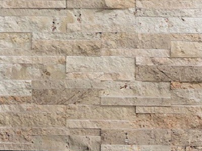 Sydney travertine stack stone wall cladding
