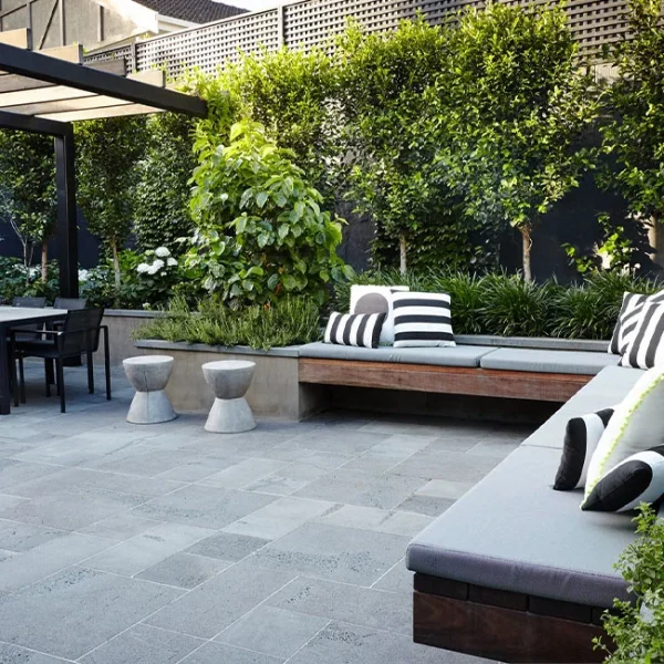 Picture of European Blue Stone Pavers in Melbourne