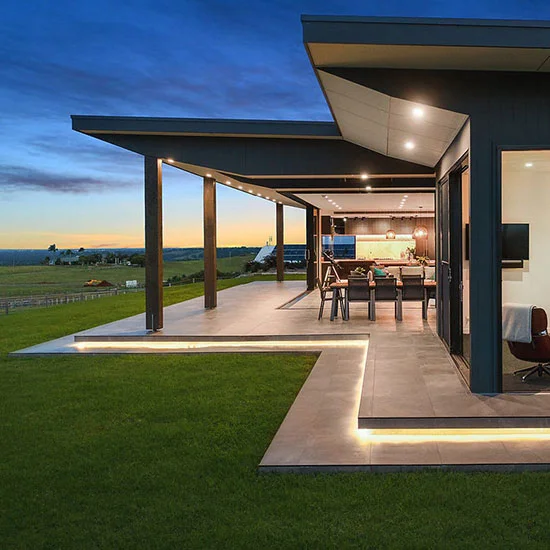 A picture of bluestone steps in Melbourne.