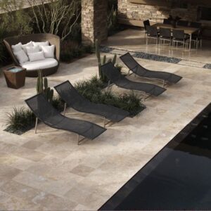 travertine tiles