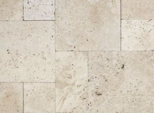 Ivory Travertine French Pattern