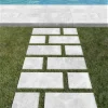 Rectangle Stepping Stones Grey Limestone
