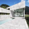 FRench Pattern Tundra Grey Limestone TIles