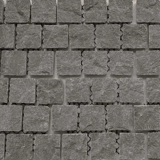 grey natural split cobblestones