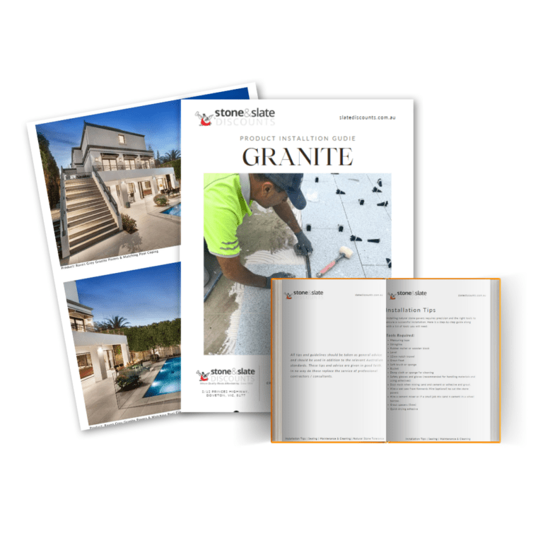 Bluestone, Travertine, Granite, Limestone Installation Guides