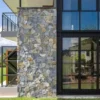 stone cladding on wall