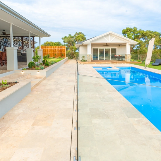 travertine tiles