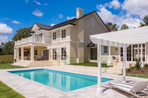 cream travertine tiles and pavers