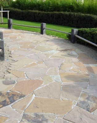 Sandstone Crazy Paving