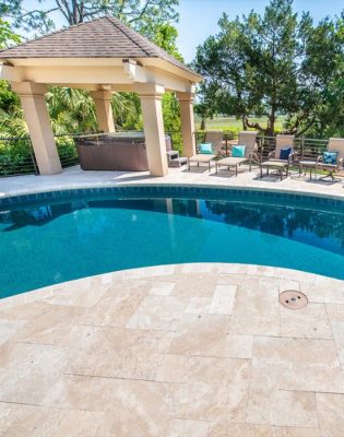 French Pattern Travertine Tiles & Pavers